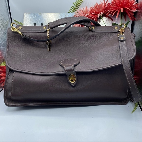 Jack George’s Brown Leather Briefcase